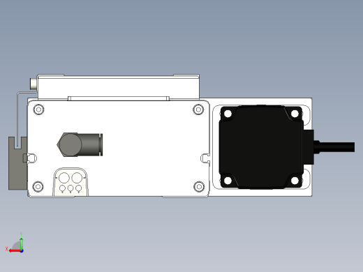 Toyo东佑达直线模组-ECH14-300-BR-200W+煞車后视缩略图