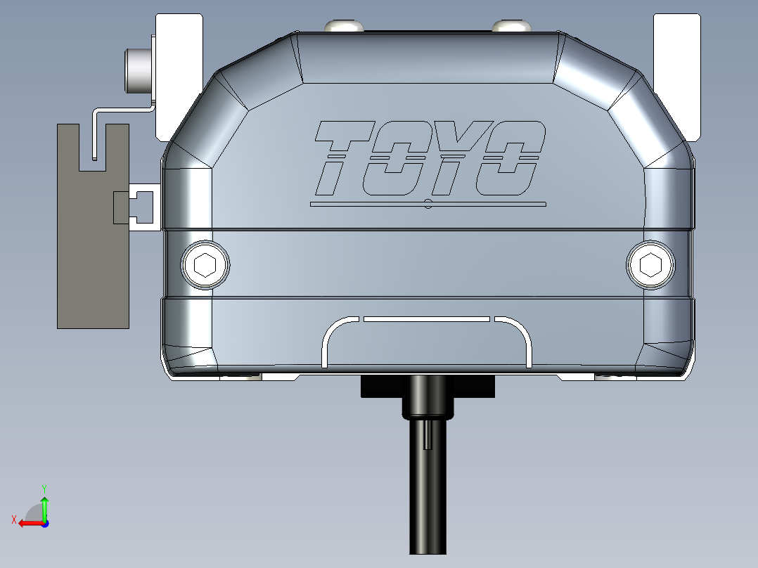Toyo东佑达直线模组-ETH12-250-BC-200W+煞車后视图