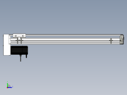 Toyo东佑达直线模组-ETH13-650-BM-400W左视缩略图