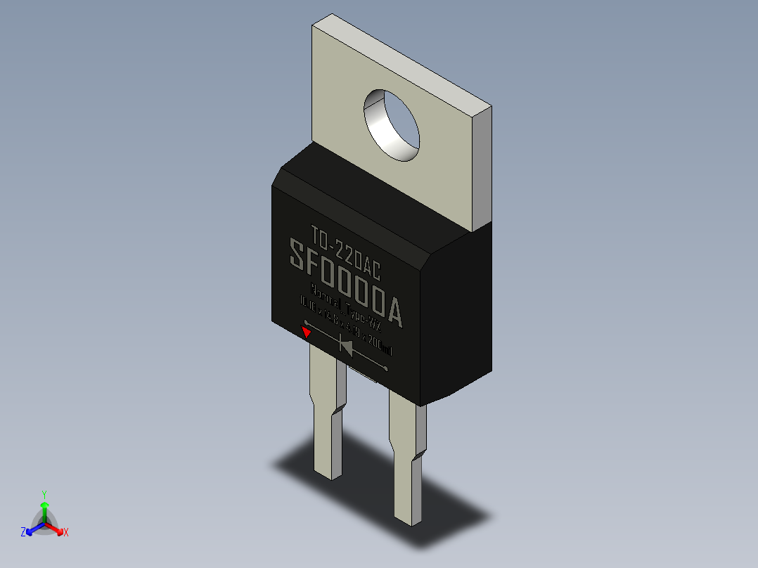 二极管-TO-220AC_Normal_Type-WX_rev1.1主视图