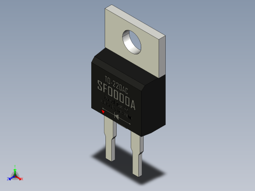 二极管-TO-220AC_Normal_Type-WX_rev1.1正等轴测缩略图