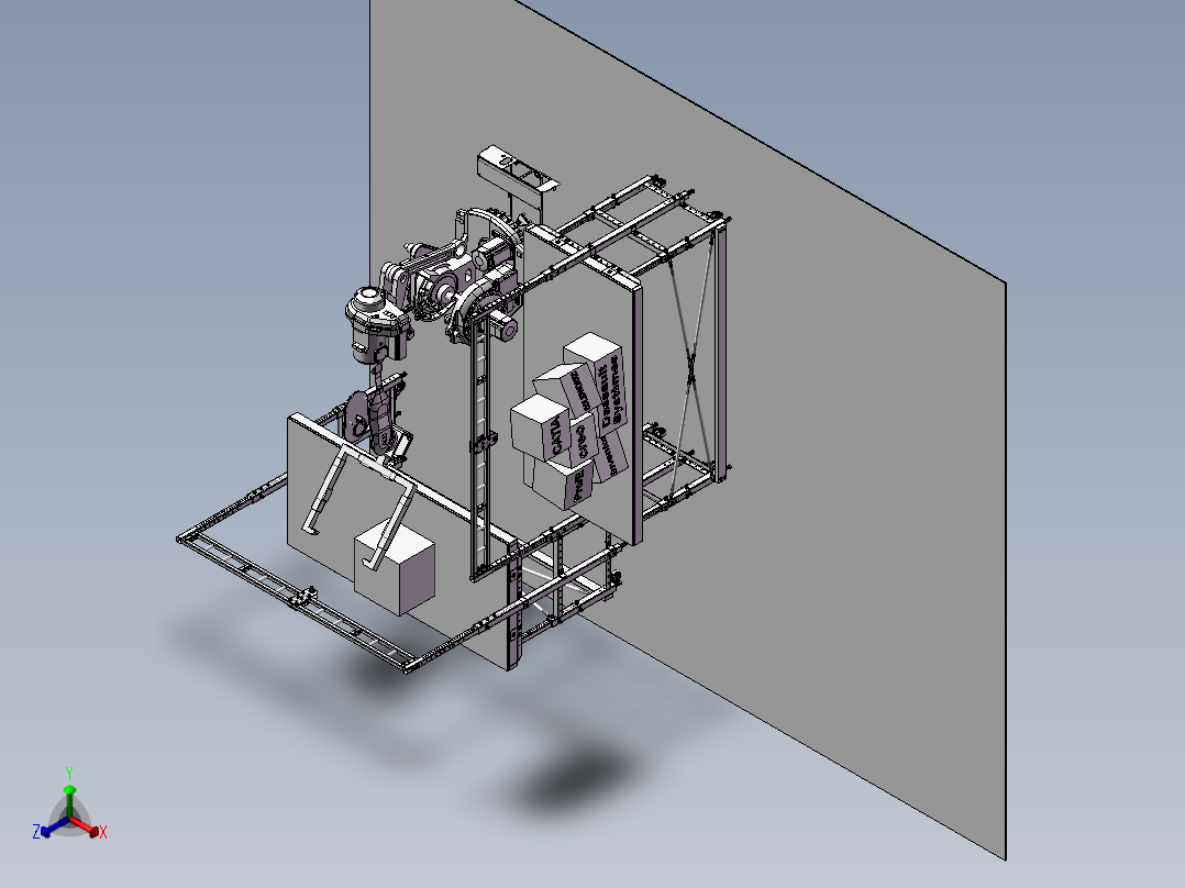 机械电子设备设计模型