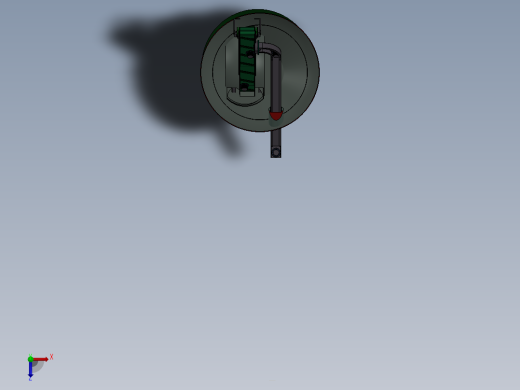 印刷瓶盖自动送料机俯视缩略图