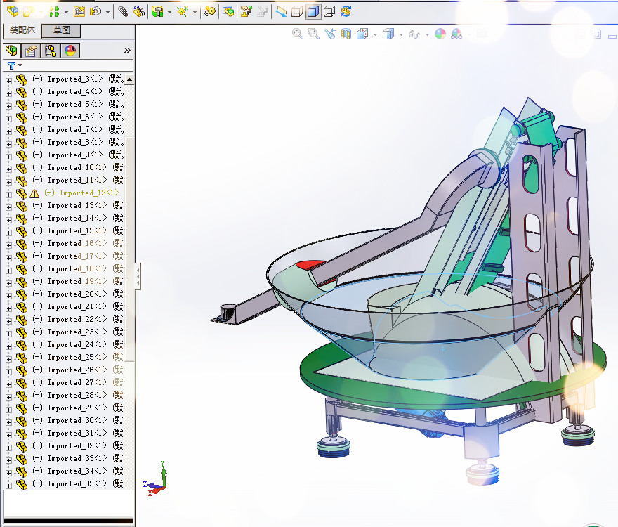印刷瓶盖自动送料机