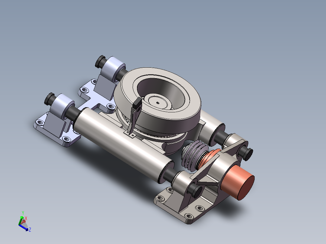 液压挡轮，推轮