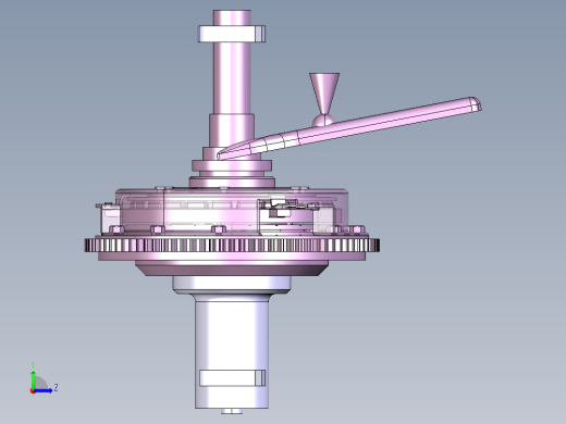 clutch-10离合器结构左视缩略图