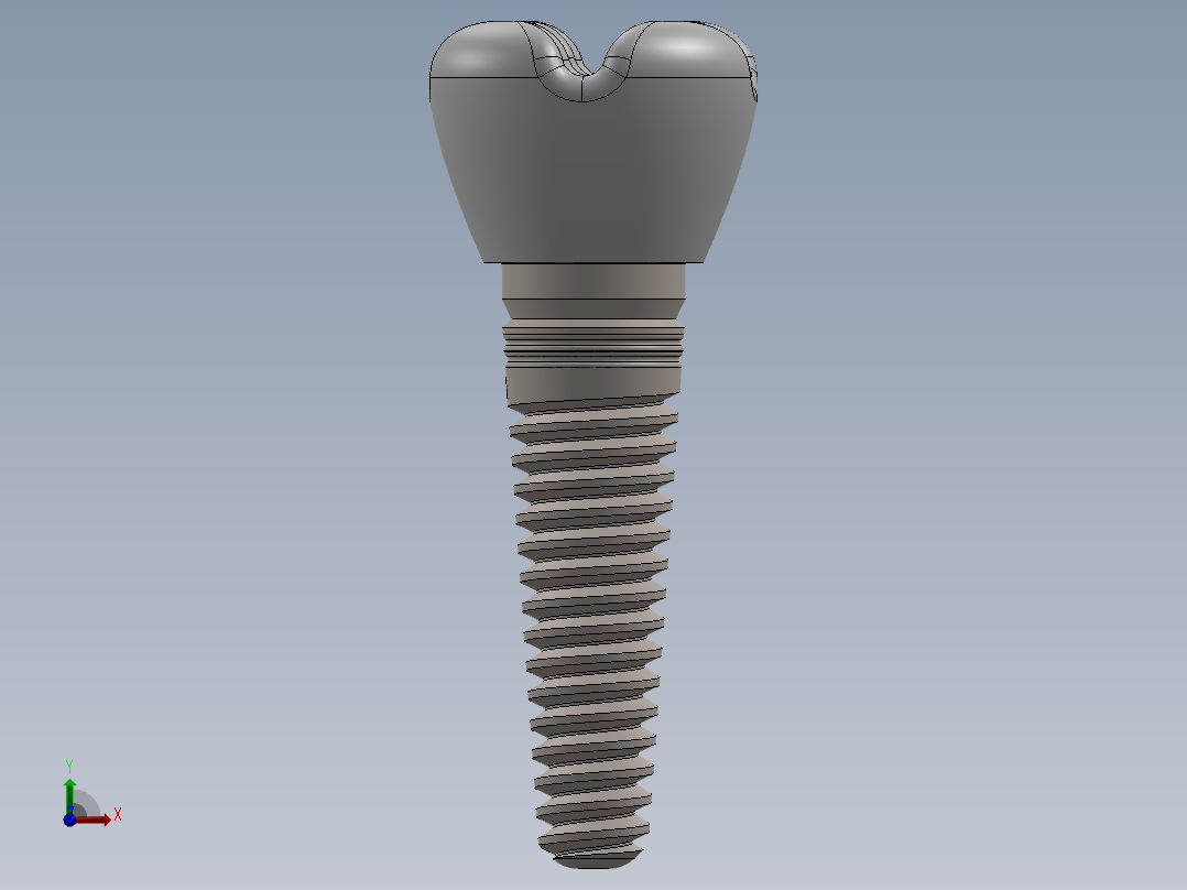 牙科修复术前视图