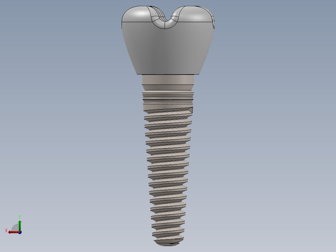 牙科修复术后视图