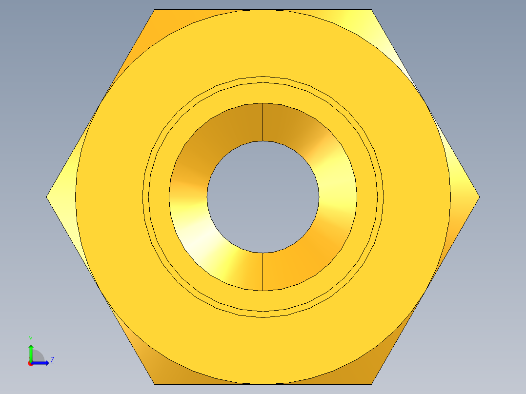 工业通用螺蚊管倒齿式工业硬管接头Bulkhead Union 22CABH-6-6左视图