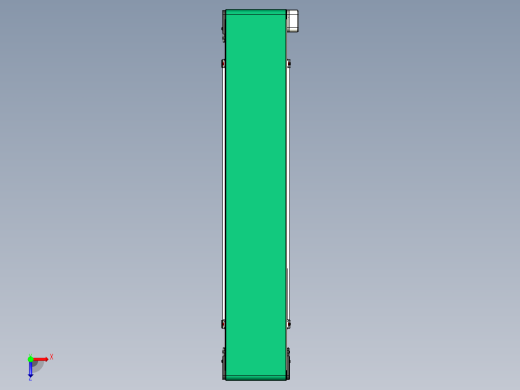 LE-XC4040-右边驱动带支座轻载皮带线-负载40kg俯视缩略图