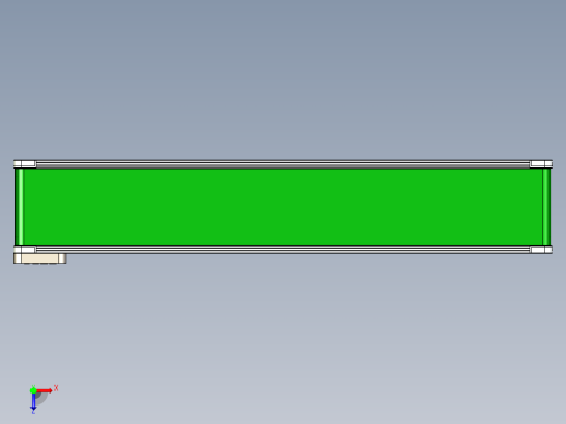 LE-XC3060-左边驱动经济型皮带线俯视缩略图