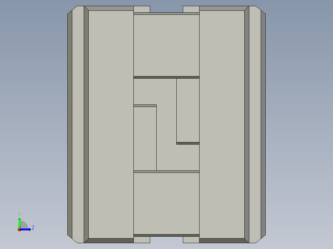 普通气爪PH09-20左视图