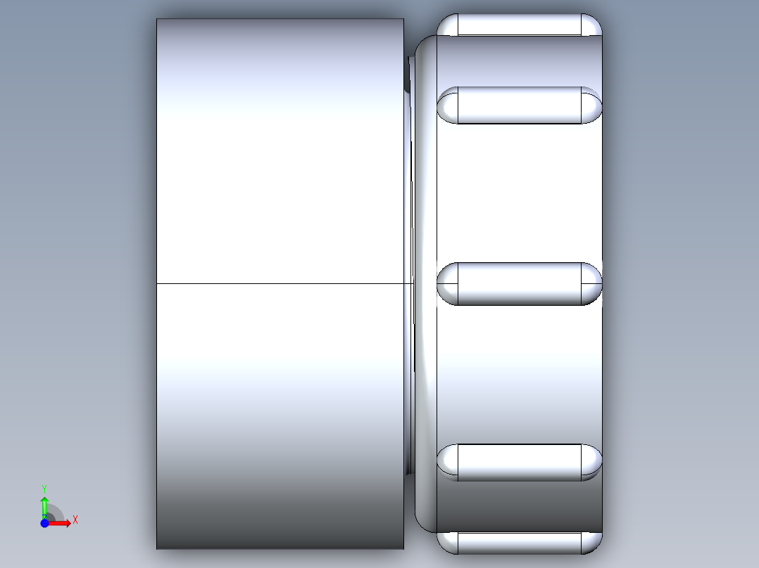 船舶管路系统S29_SeaDrainPLUS_SwivelSinkAdapter_37E176501_1-1-2in Sea Drain Plus - SwivelSinkAdapter-SpgxFPT前视图