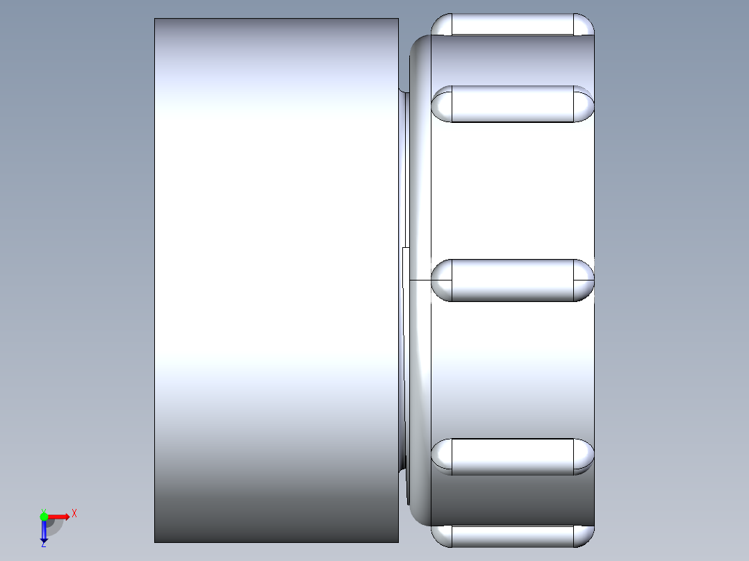 船舶管路系统S29_SeaDrainPLUS_SwivelSinkAdapter_37E176501_1-1-2in Sea Drain Plus - SwivelSinkAdapter-SpgxFPT俯视图