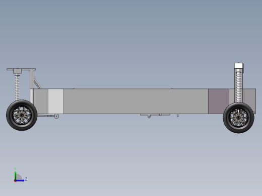 智能小车模型左视缩略图