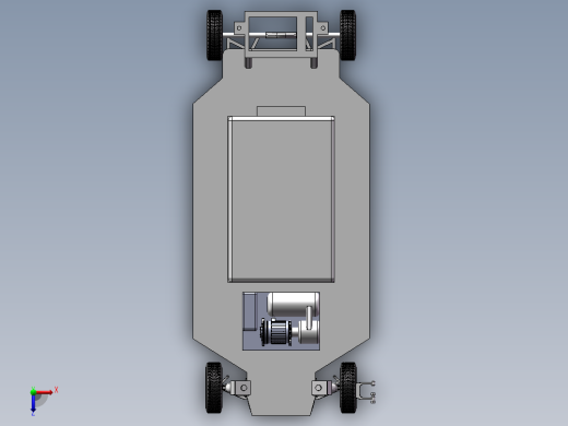 智能小车模型俯视缩略图