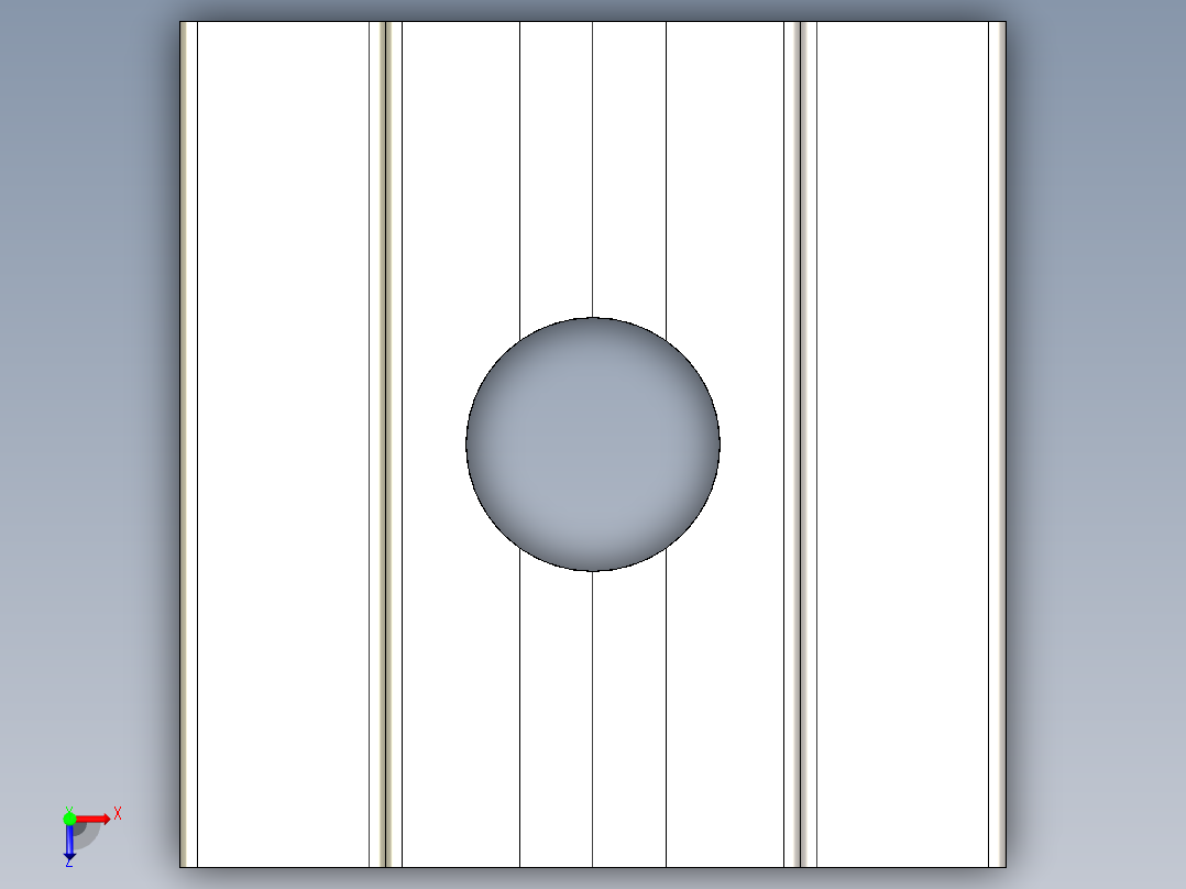型材-BR 10 SLOT M6 SLIDE BLOCK KJN528738俯视图