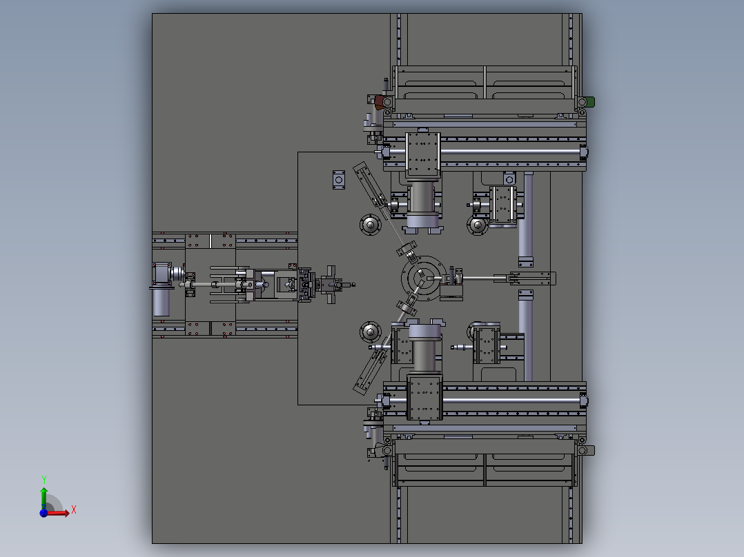 转塔工装前视图
