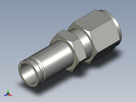 卡套式工业通用硬管接头10-8_trbu-s