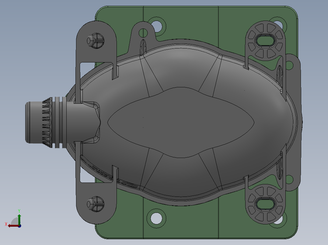 注塑件探针检测sw20可编辑后视图