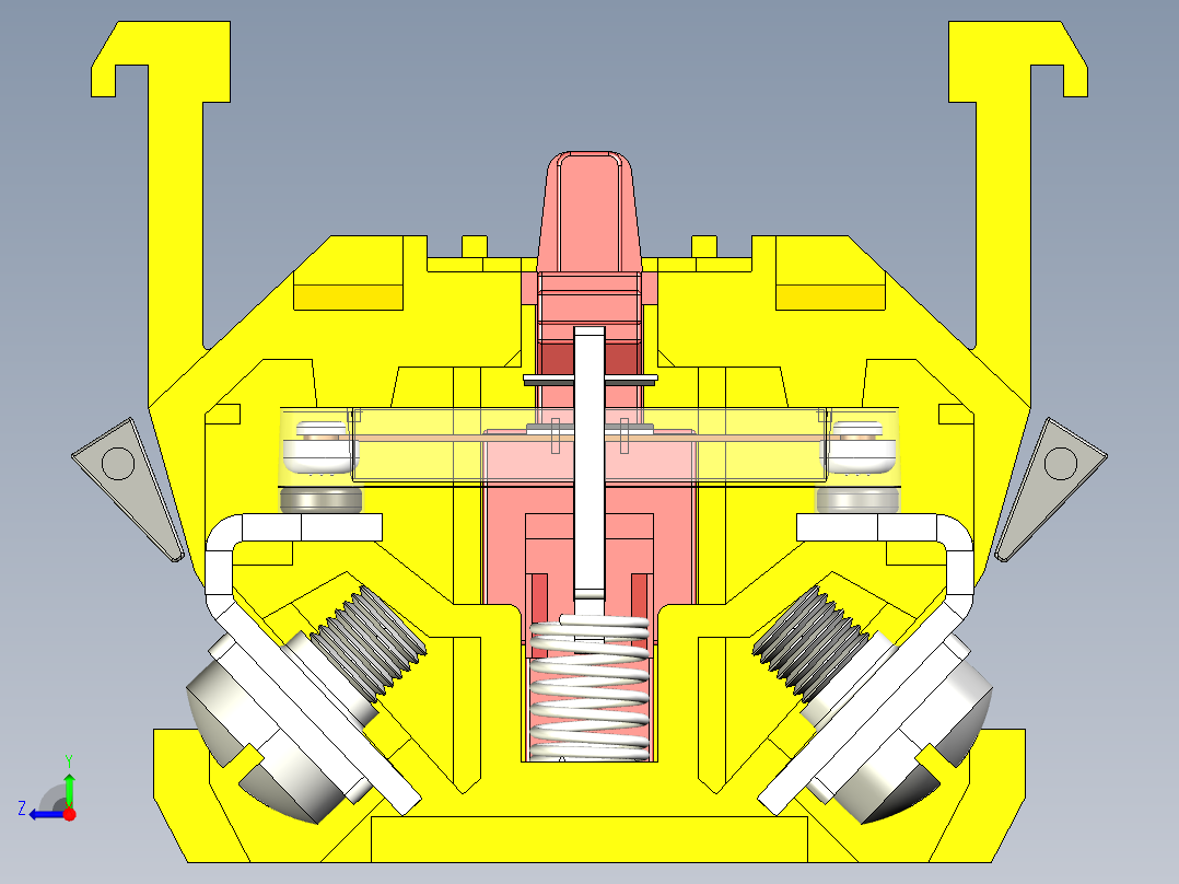 一种防水开关右视图
