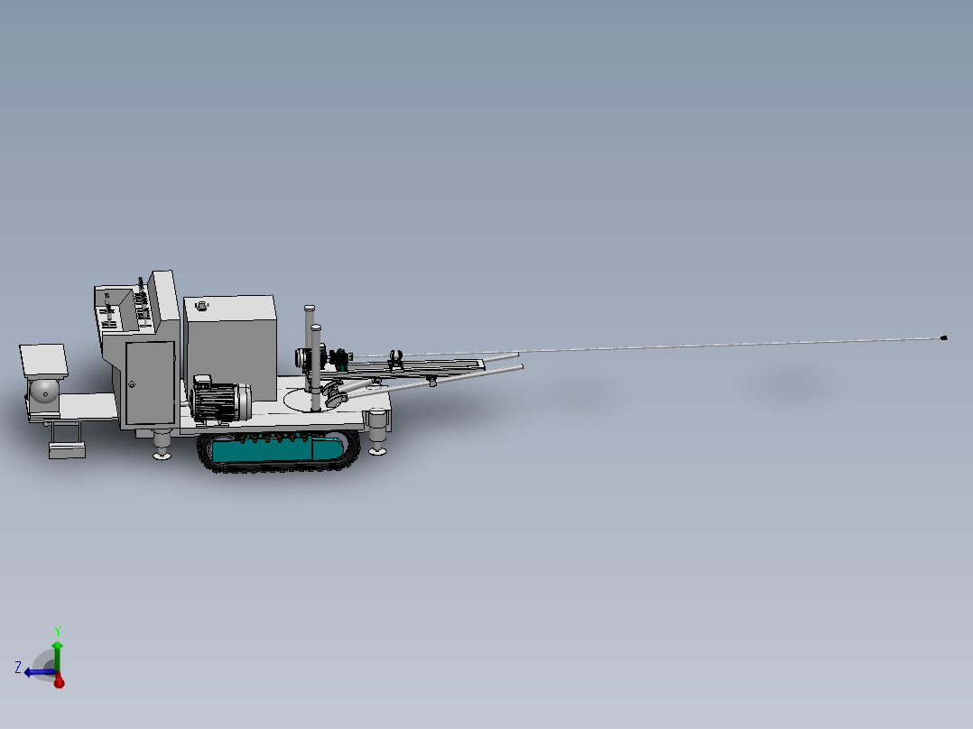 管道铺设机器人