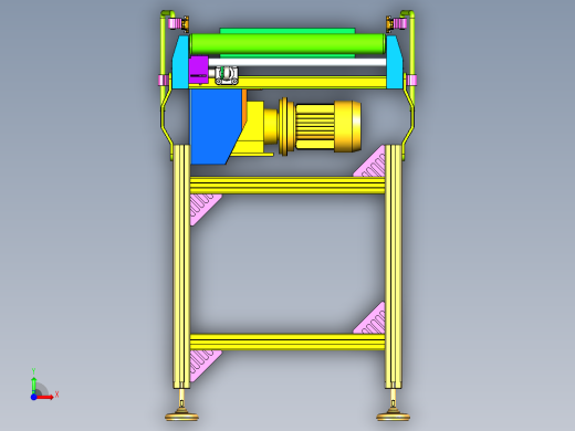 滚筒输送线前视缩略图