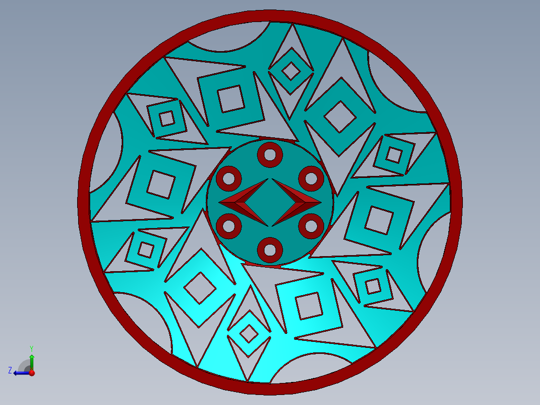 A0002508-汽车轮毂右视图