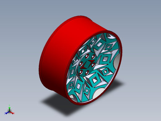 A0002508-汽车轮毂正等轴测缩略图