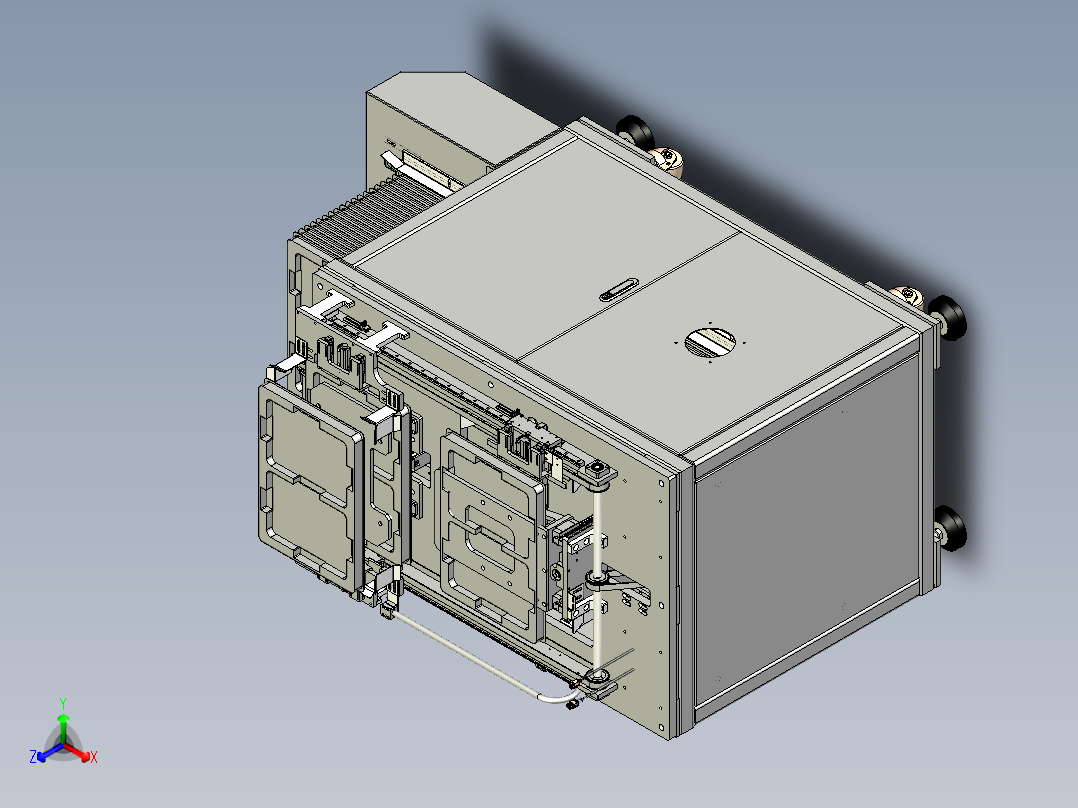 TARY盘上料机正等轴测图