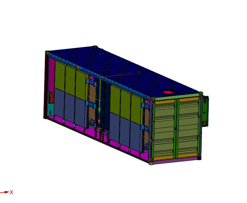光伏储能的轻钢移动房屋