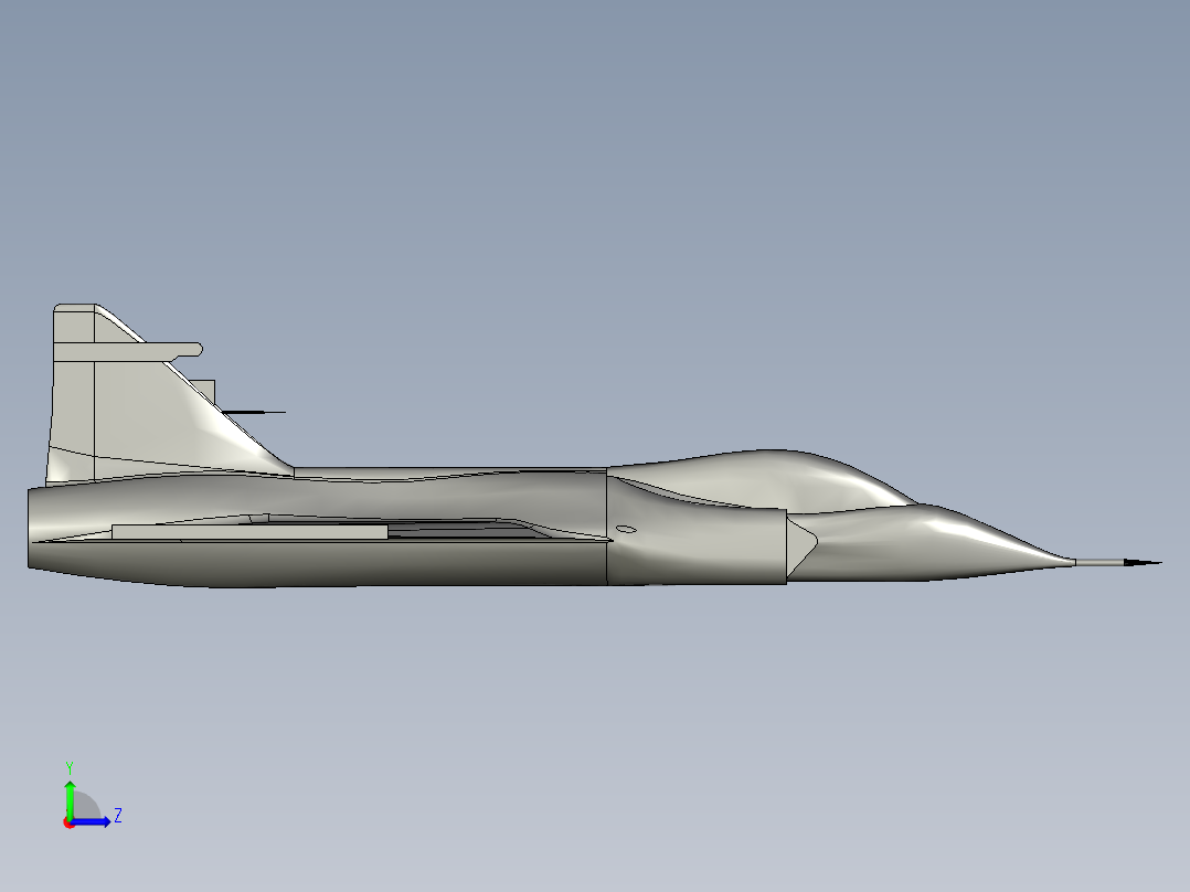 A2004874-Alibre 索博格里芬尾翼左视图