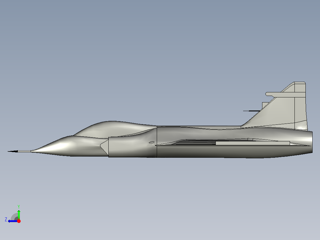 A2004874-Alibre 索博格里芬尾翼右视图