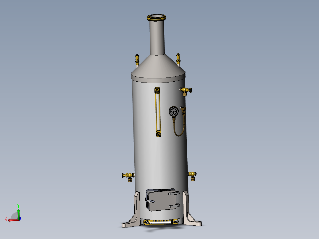 压力容积、垂直 管式锅炉