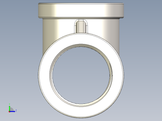 B3004437-TEE G 3_4'' SS内丝三通管接头左视缩略图