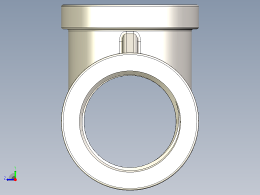 B3004437-TEE G 3_4'' SS内丝三通管接头右视缩略图