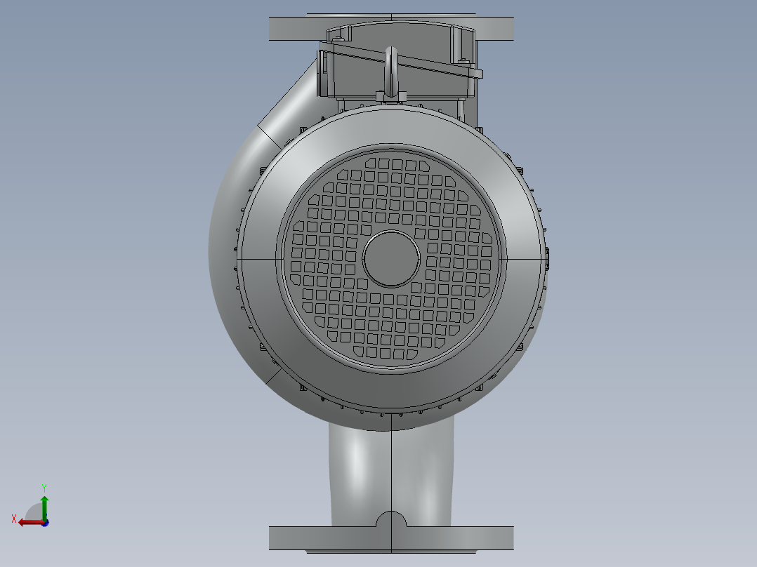 LPCI-80-160 11 IE63离心泵后视图