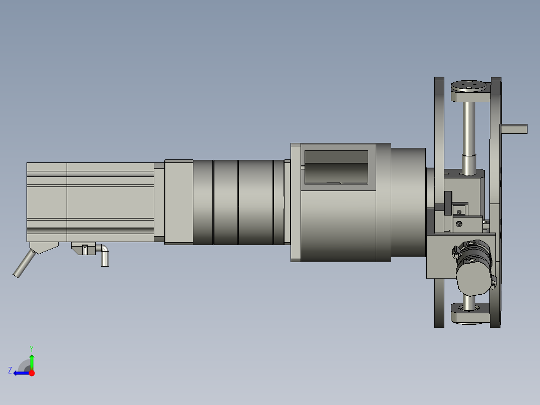 M062-01旋转部装右视图
