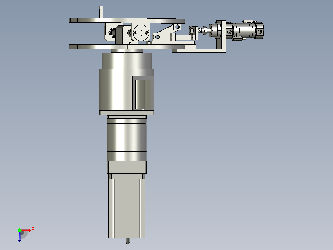 M062-01旋转部装俯视图