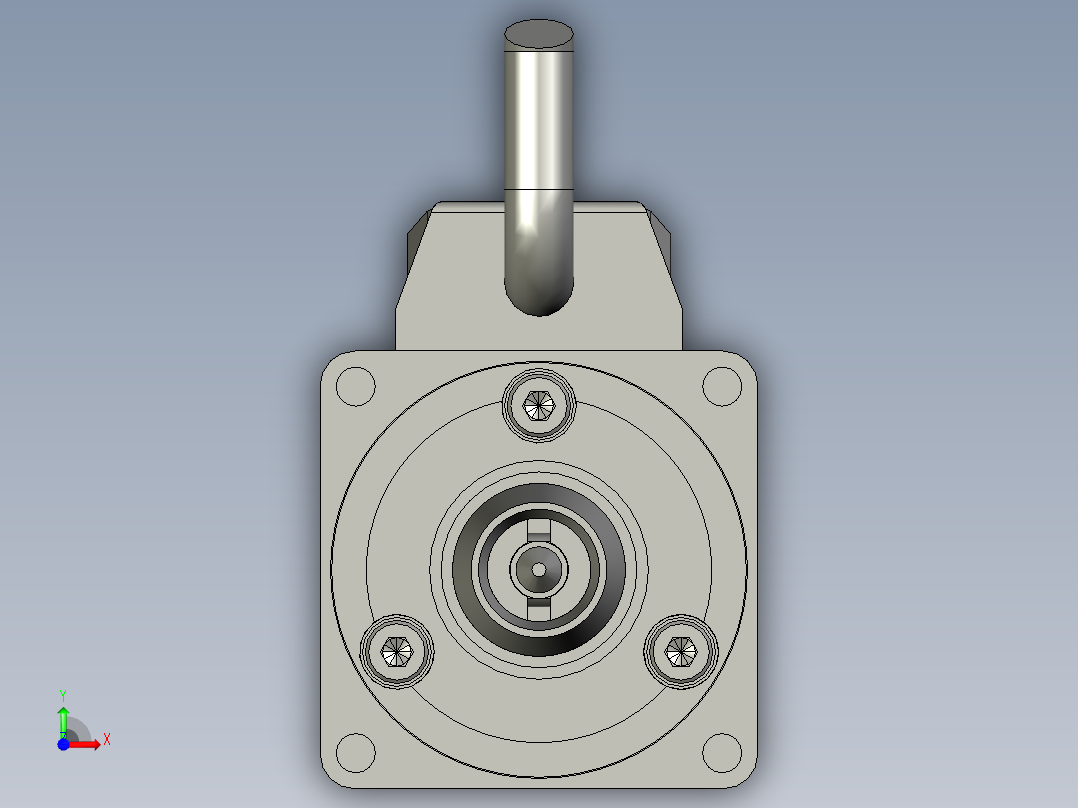 伺服螺丝刀前视图