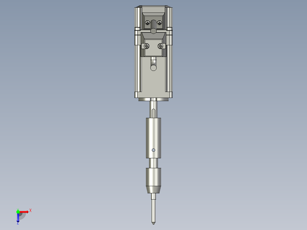伺服螺丝刀俯视图