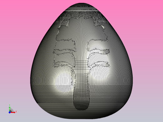 蛋设计模型前视缩略图