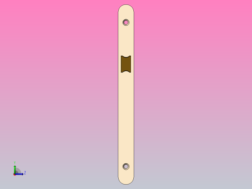 波特标准门锁左视缩略图