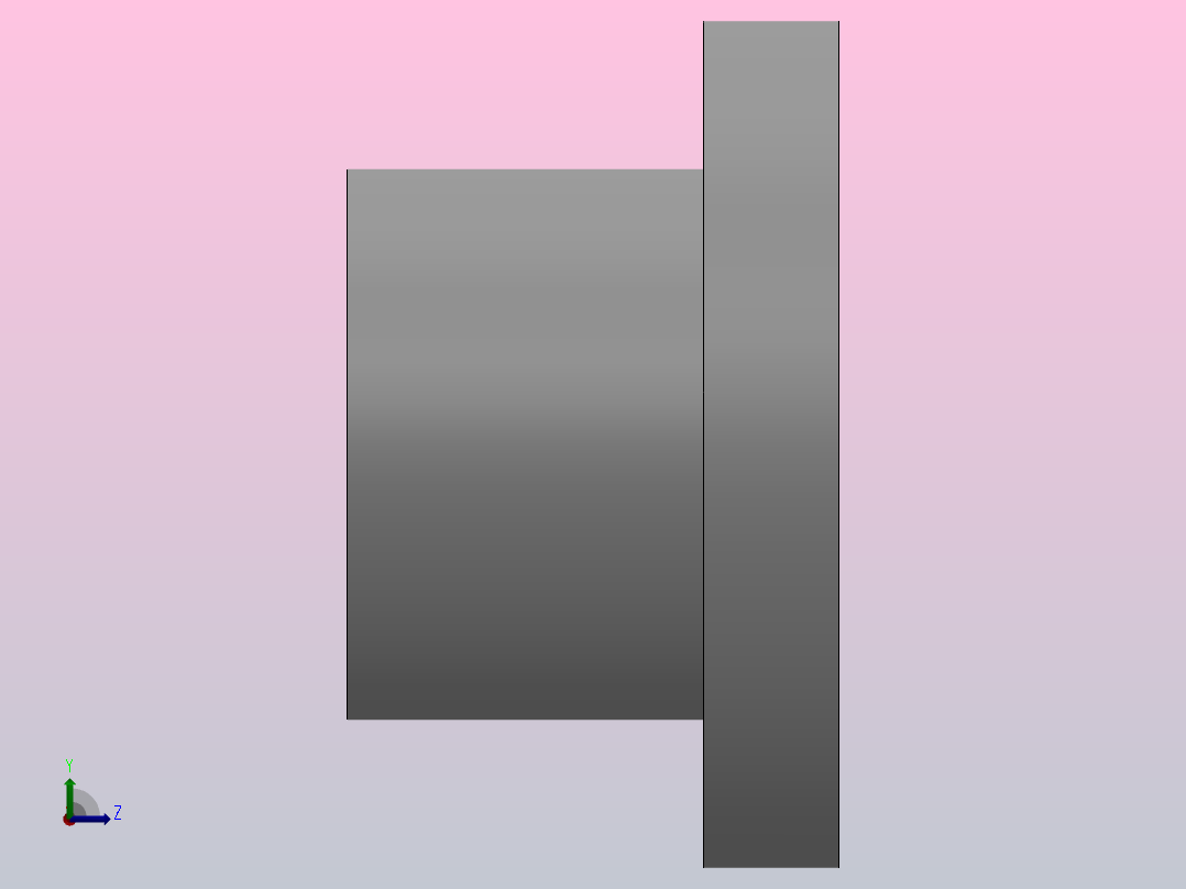 带挡圈双轴承L尺寸指定型轴承座组件_BRDLDF-6805-2Z-40-B左视图