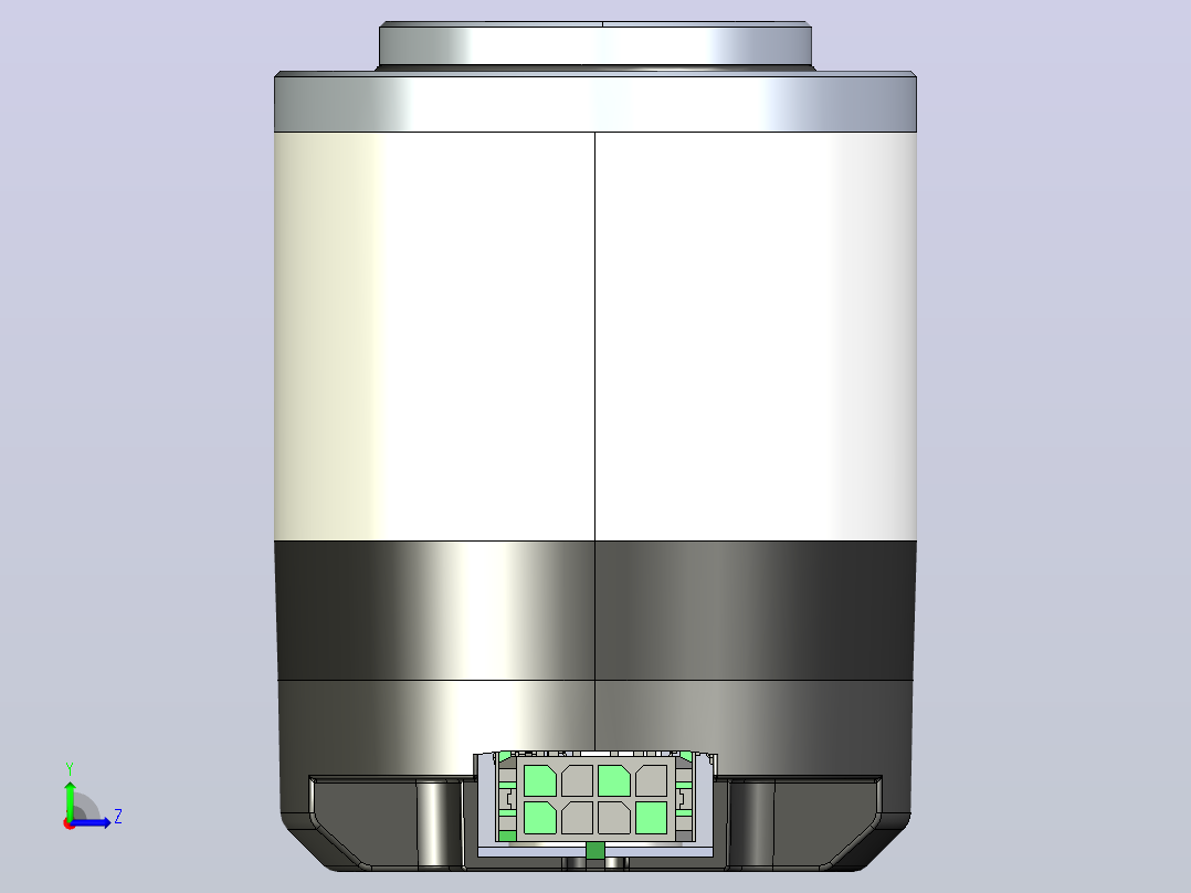 QDDLieNE336（低成本机器人执行器）左视图