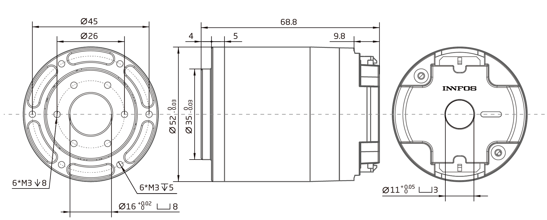 QDDLieNE336（低成本机器人执行器）