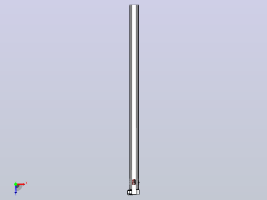 皮带直线轴半封闭可选导轨TPA-HNB-120D-110-L2250-RP-C-P40-N3俯视缩略图
