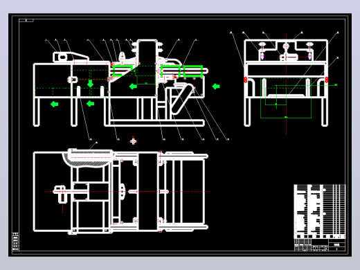 码垛机设计CAD