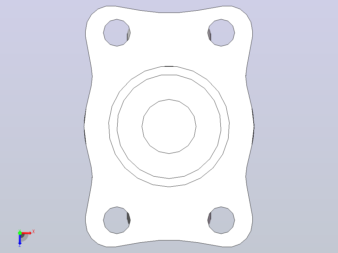 脚轮PARTserver50500785俯视图