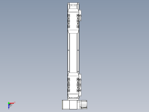 皮带直线轴双滑块型TPA-GCBS-50-P42-L75-LP-M10-N3俯视缩略图